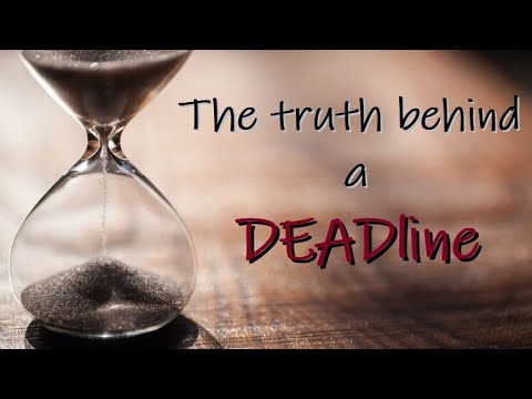 What is the Origin of the word DEADLINE? | Learn the truth behind the word...