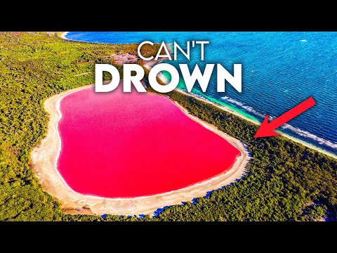 Can you SURVIVE in this PINK lake in Australia?