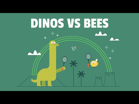 Dinosaurs and Bees, the downfall of besties