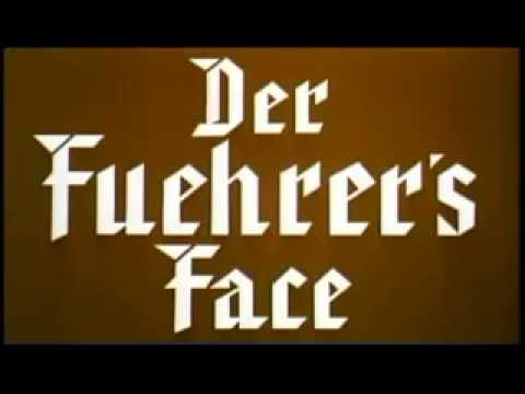 Donald Duck Nazi Episode with Prologue Speech (der Fuehrer&#039;s Face 1943)