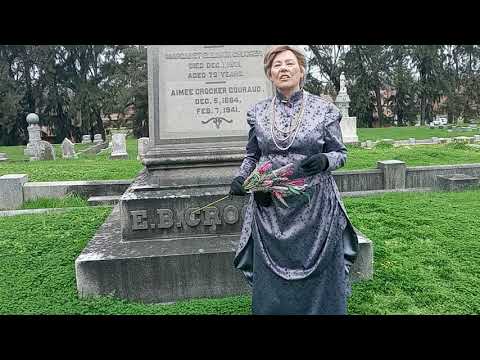 Aimee Crocker Tells Her Story in the Sacramento Historic City Cemetery