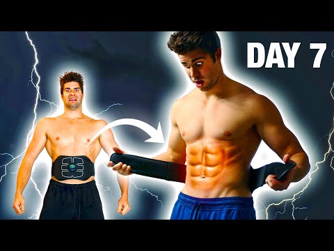 I Wore An Electric Ab Belt For A Week... Effortless 6-pack?