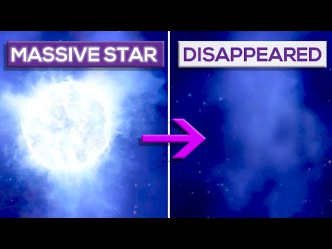 The Mystery Of The Massive Star Disappeared!