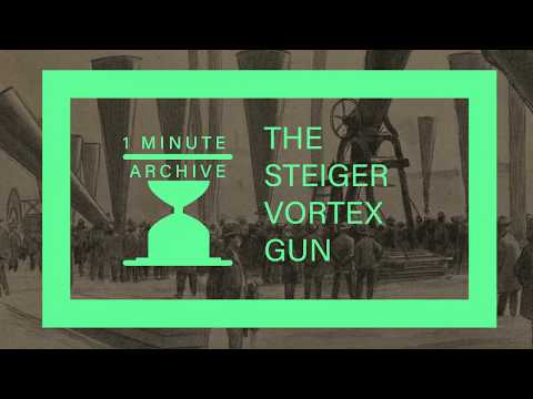 Making it rain: Steiger Vortex gun experiments in Queensland (One Minute Archive)