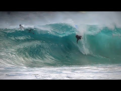 Would you go out?? Sandy Beach Hawaii