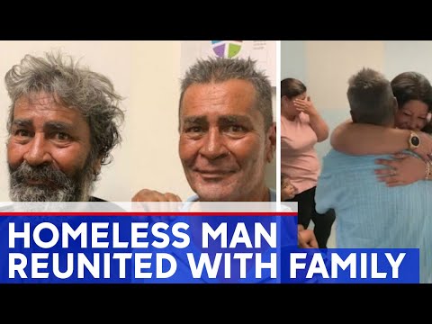 NJ Transit reunites homeless man with family 24 years later