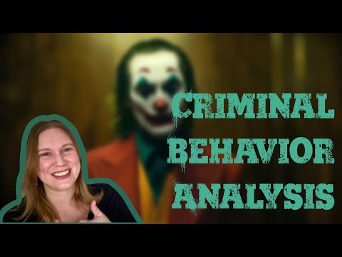 Criminal Behavior Analysis of &#039;JOKER&#039;