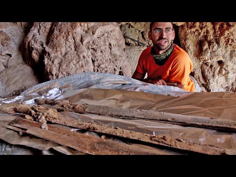 A rare cache of weapons from the Roman period found stashed away in a cave in the Judean Desert