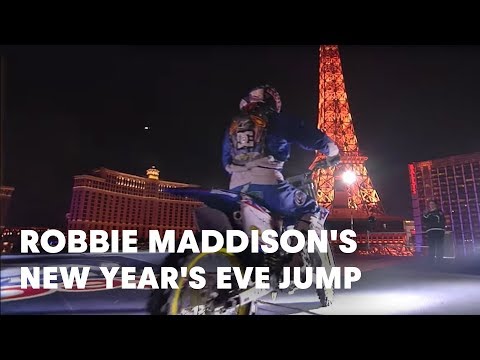 Robbie Maddison&#039;s New Year&#039;s Eve MASSIVE Motorcycle Jump Onto The Arc de Triomphe