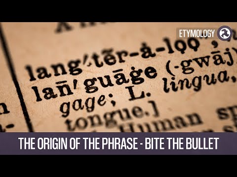 The Origin of the Phrase - Bite the Bullet