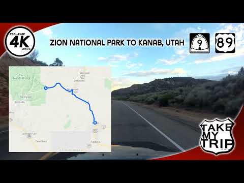 The beautiful drive to Kanab, Utah from Zion National Park: Utah Route 9 &amp; US 89