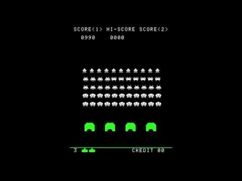 Space Invaders 1978 - Arcade Gameplay