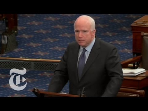 John McCain Responds to Torture Report | The New York Times