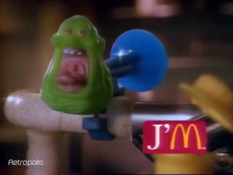Ghostbusters Mcdonald&#039;s Bike Toy Commercial