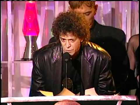 The Velvet Underground Accept Hall of Fame Awards in 1996