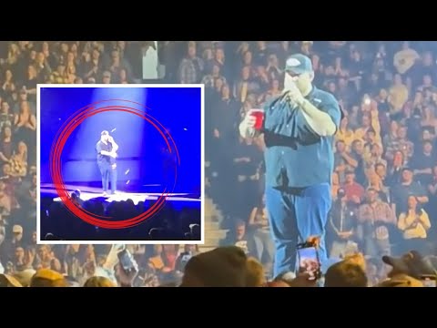 Luke Combs Goes Off On Guy Throwing Stuff At Him