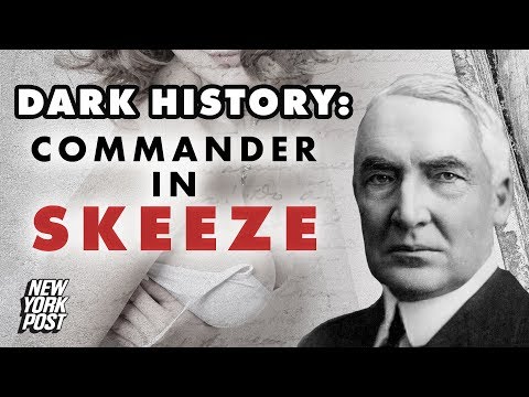 How Warren G. Harding&#039;s Secret Love Affairs and Erotic Letters Changed The World | Dark History