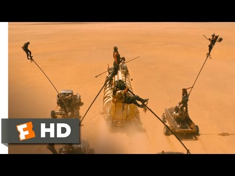 Mad Max: Fury Road - Harpoon and Pole Battle Scene (8/10) | Movieclips