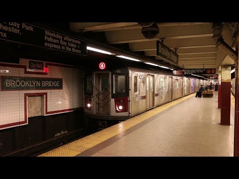 The New York City Subway in Manhattan