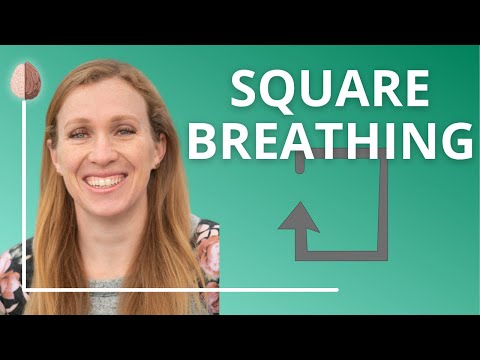 Square Breathing aka Box Breathing : Grounding Exercise for Anxiety #10