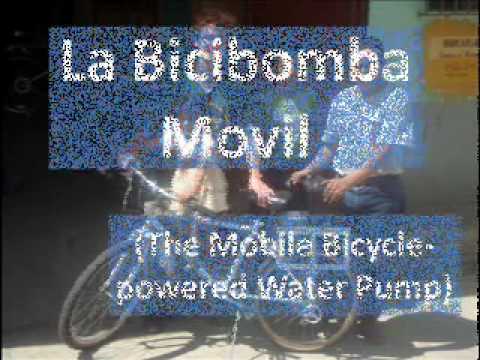 Maya Pedal&#039;s Mobile Bicycle Powered Water Pump - La Bicibomba Movil