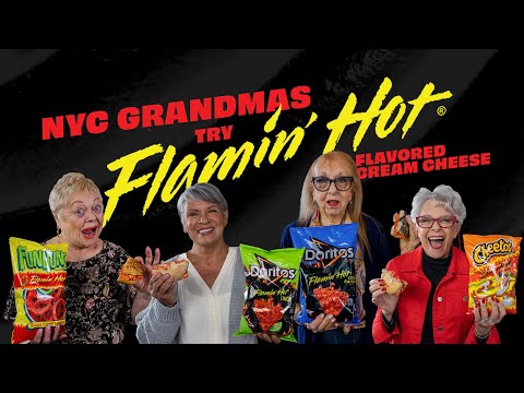 NYC Grandmas Try Flamin’ Hot Cream Cheese