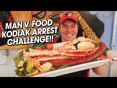 Humpy&#039;s Kodiak Arrest Alaskan King Crab Legs Challenge!!