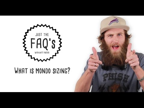 Just The FAQ&#039;s | What Is Mondo Sizing?