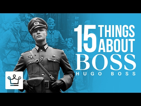 15 Things You Didn&#039;t Know About HUGO BOSS