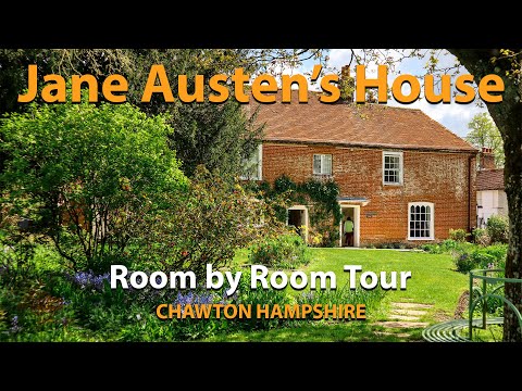 Jane Austen House - Room by Room Tour - Chawton Hampshire - Life of Jane Austen