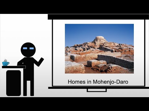Homes in Mohenjo Daro