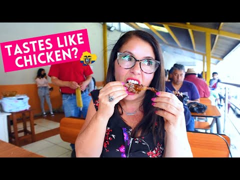 EATING CUY in Ecuador - What Does Guinea Pig Taste Like 🇪🇨 Ecuadorian Food