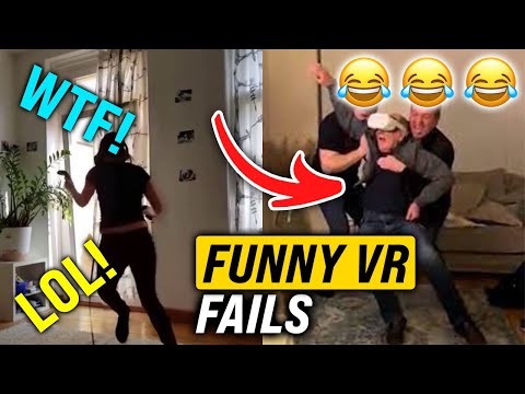 Top 25 VR Fails in 2022 Funniest Moments