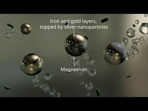 Microbots Swim and Kill Bacteria