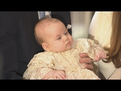 Prince George&#039;s Christening: Royal Family gather for service