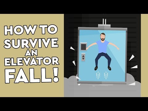 Can You SURVIVE An Elevator Fall By Jumping? #SURVIVAL #MYTHS #DEBUNKED