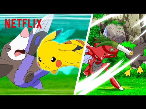 Most EPIC Pokémon Battles from Pokémon Master Journeys: The Series 💥 Netflix Futures