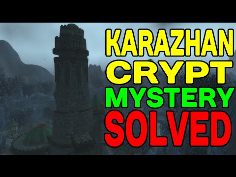 World of Warcraft: Karazhan Crypt Mystery Solved !!