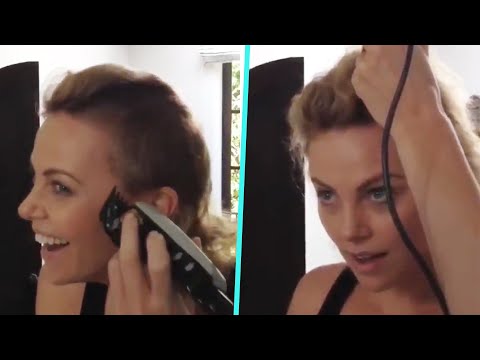 Charlize Theron Shaves Her Head In Epic &#039;Mad Max&#039; Throwback