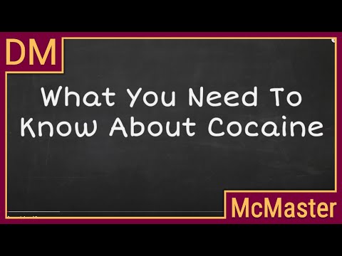 What you need to know about cocaine