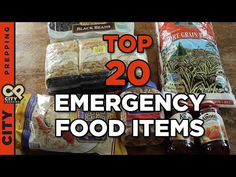 How to easily build a 2 week emergency food supply