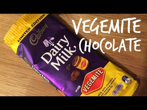 Tasting Dairy Milk Vegemite Chocolate Bar - Whatcha Eating? #187