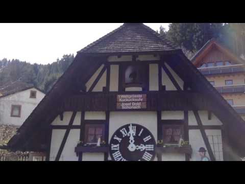 World&#039;s biggest Cuckoo clock in Triberg, Germany