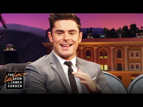 Zac Efron Kissed The Rock and He Liked It