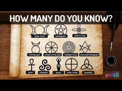 ☀✪ Pagan Symbols: The Meaning Behind Wicca, Sigils of Power &amp; Protection