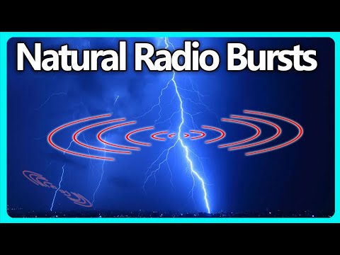 Natural Radio From Lightning Sounds INCREDIBLE- VLF Radio