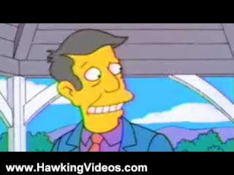 Stephen Hawking Videos: Stephen Hawking in The Simpsons