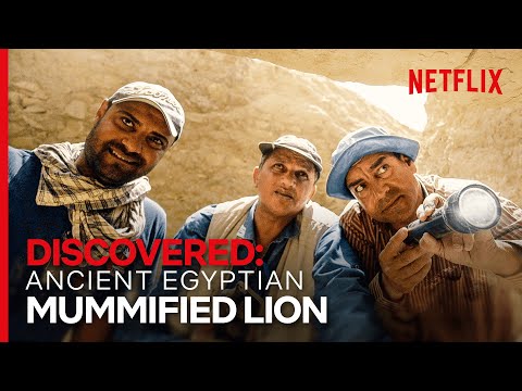 First Ever Mummified Lion Cub Discovered | Secrets of the Saqqara Tomb