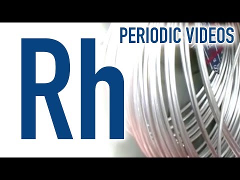 Rhodium - Periodic Table of Videos