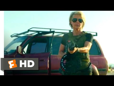 Terminator: Dark Fate (2019) - Sarah Connor Returns Scene (3/10) | Movieclips